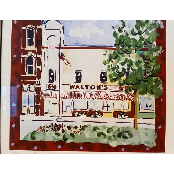 Tania Knudsen Dream Big Signed Numbered 108/250 Walton's Art Print Framed 2008 - Picture 9 of 16